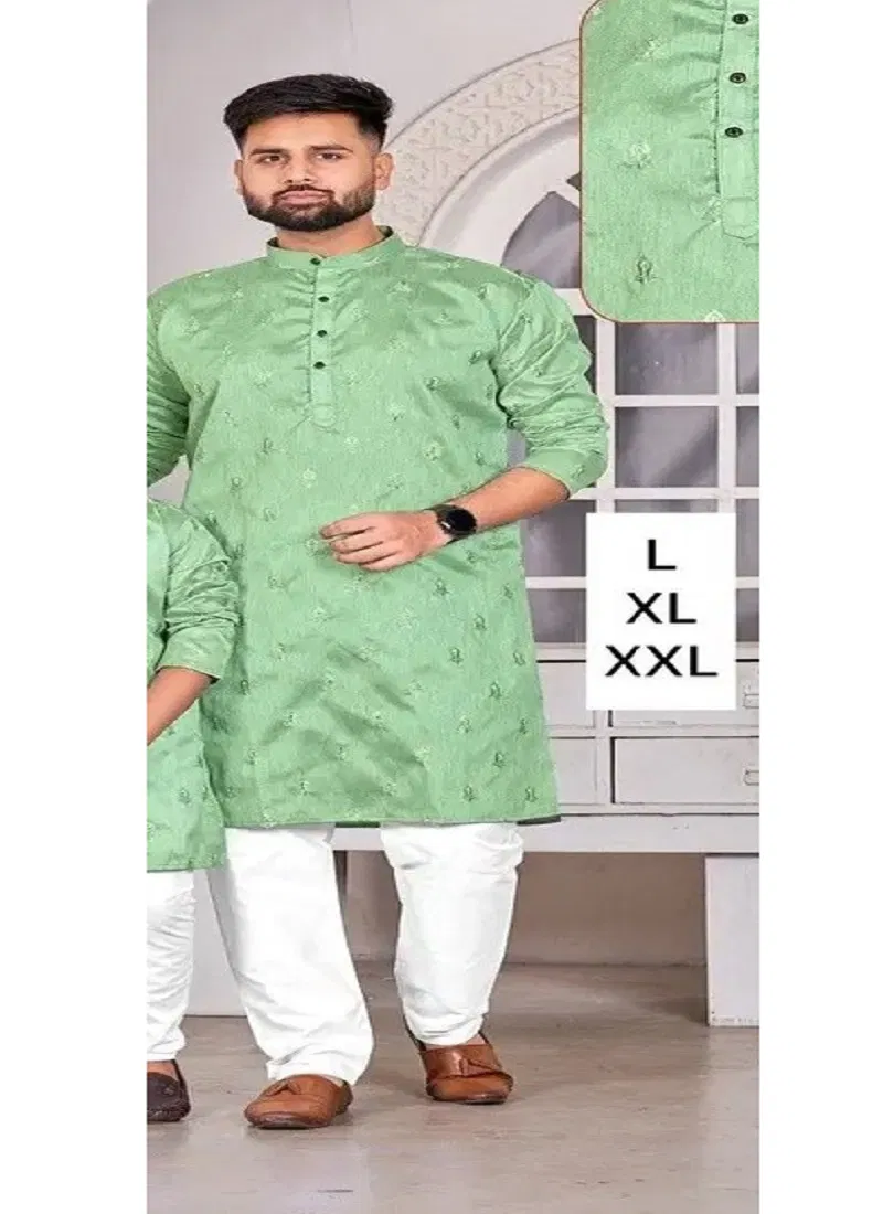 Kurta Vol 11 Silk Kurta With Pajama Wholesale Price In Surat